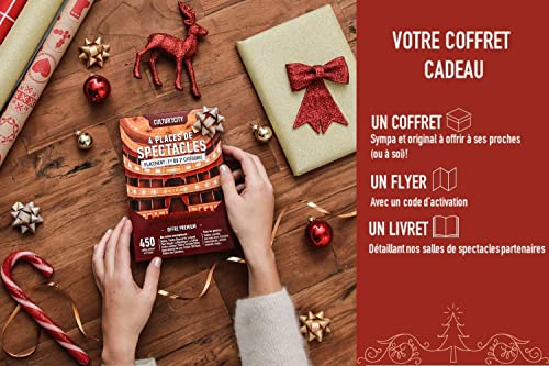 Wonderbox Évènements Culturels Premium coffret cadeau 2 places 1200
