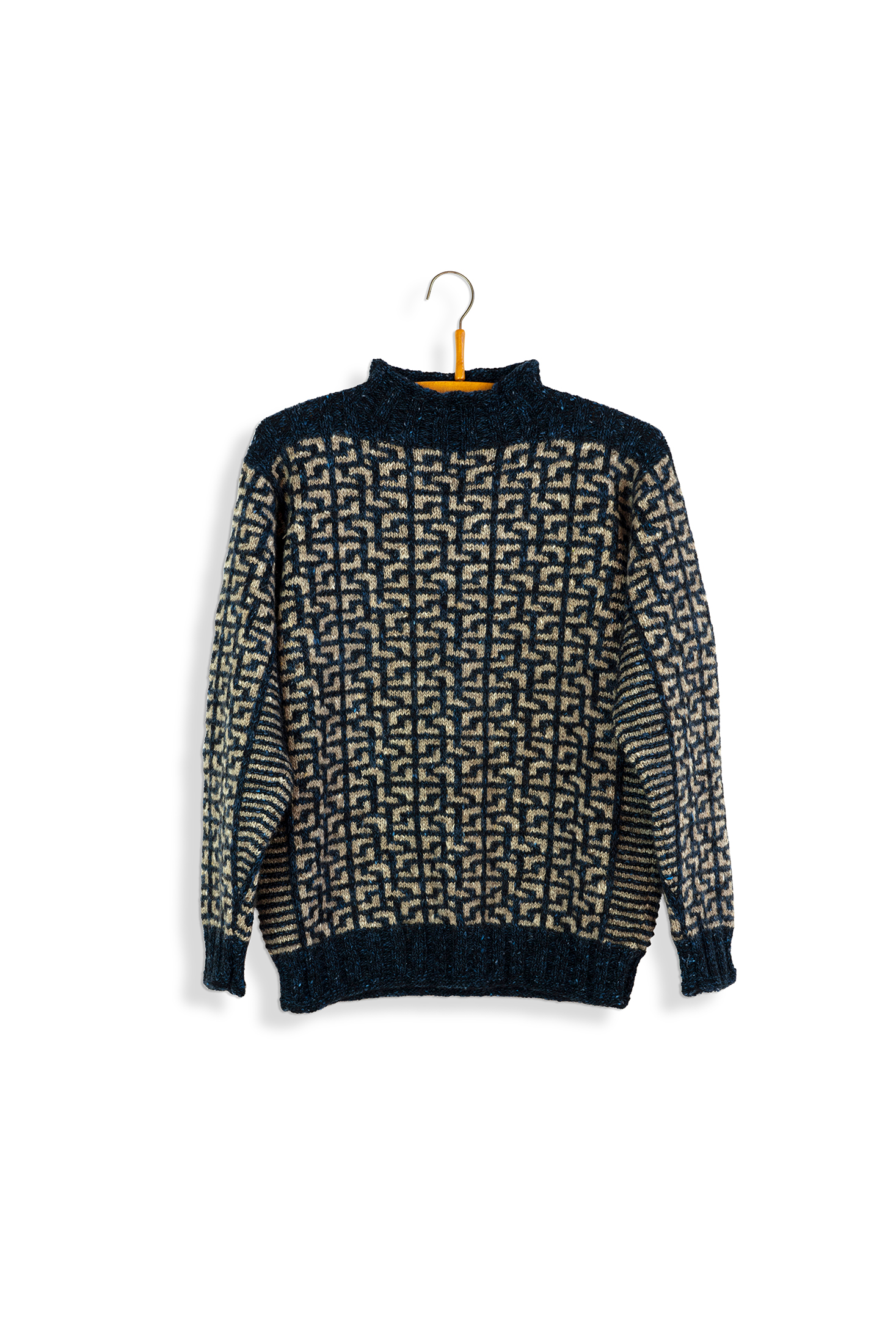 Isager Dæxel No 1 kit tricot pull en laine