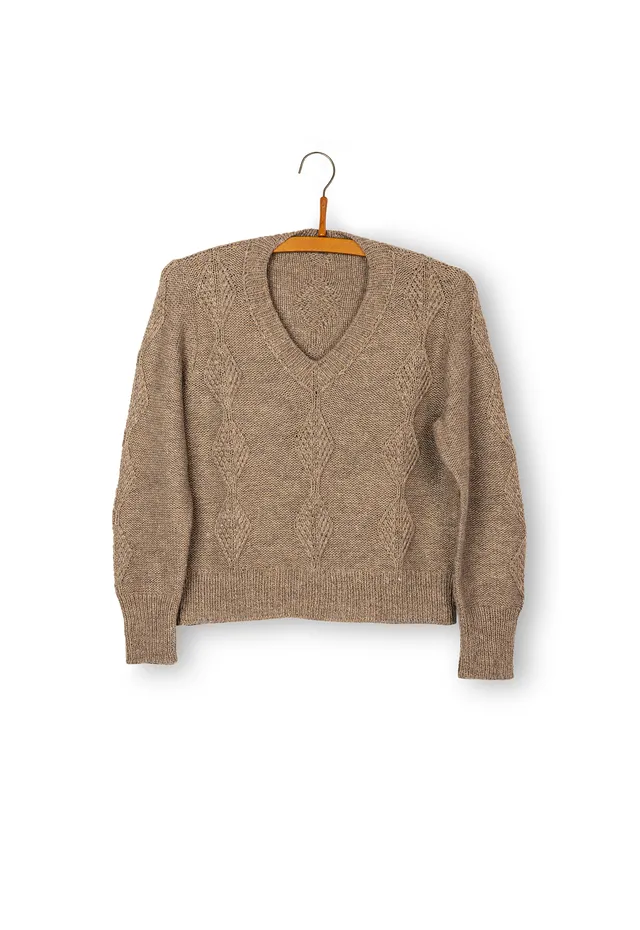 Isager Forest patron tricot pull