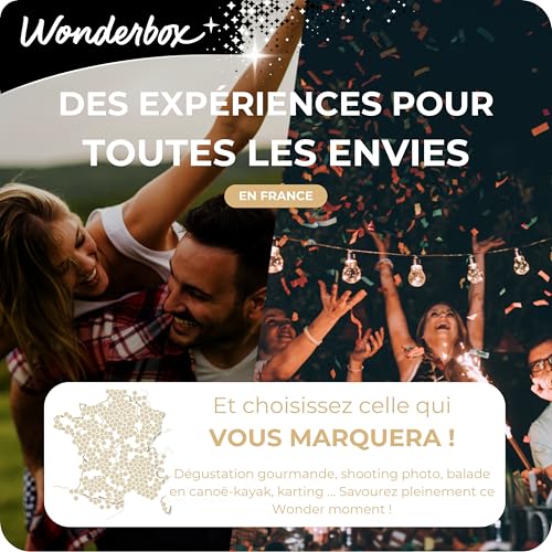 Wonderbox En Or Multi Activité coffret cadeau 1 activité 1-2 pers