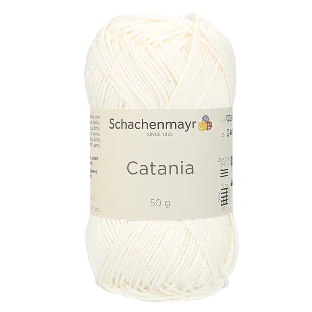 Schachenmayr Catania 0105 fil coton naturel 50 g