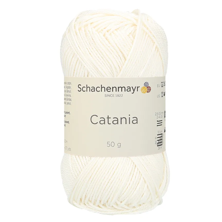 Schachenmayr Catania 0105 fil coton naturel 50 g