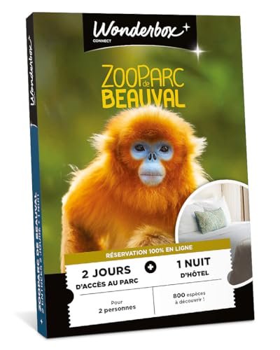 Wonderbox Connect ZooParc Beauval coffret séjour 2 pers