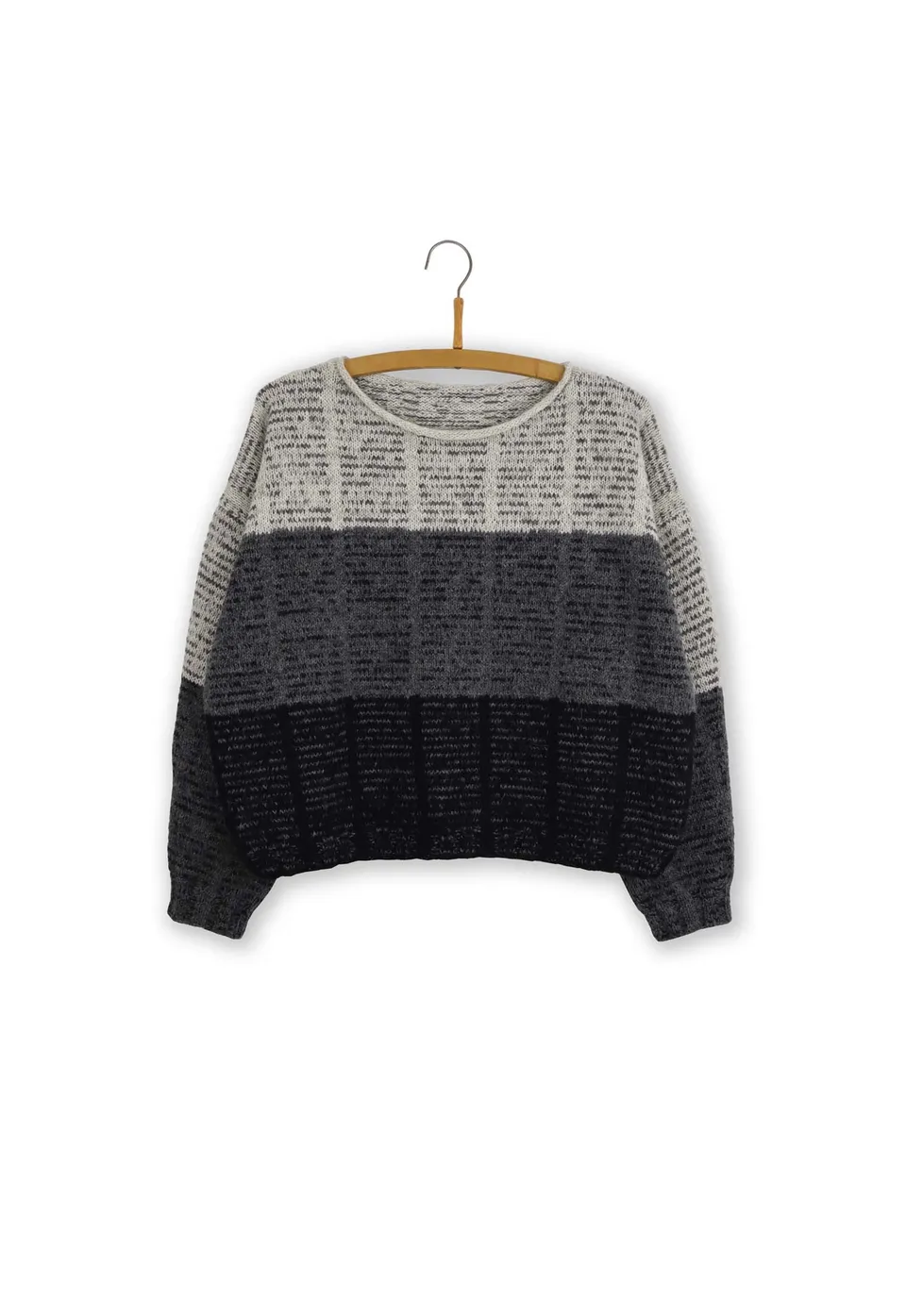 Isager Yarn Kits Newspaper kit tricot laine pull