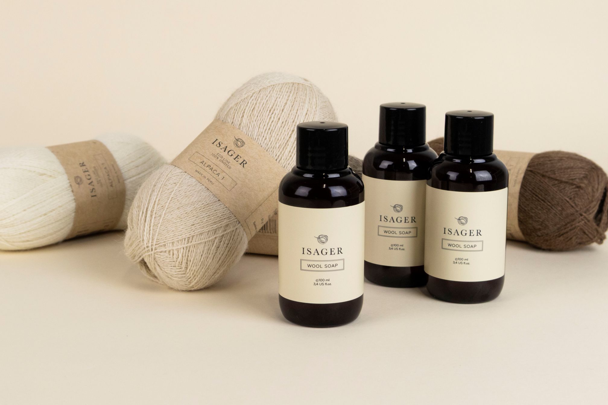Isager Wool Soap lessive laine 100 ml alpaga