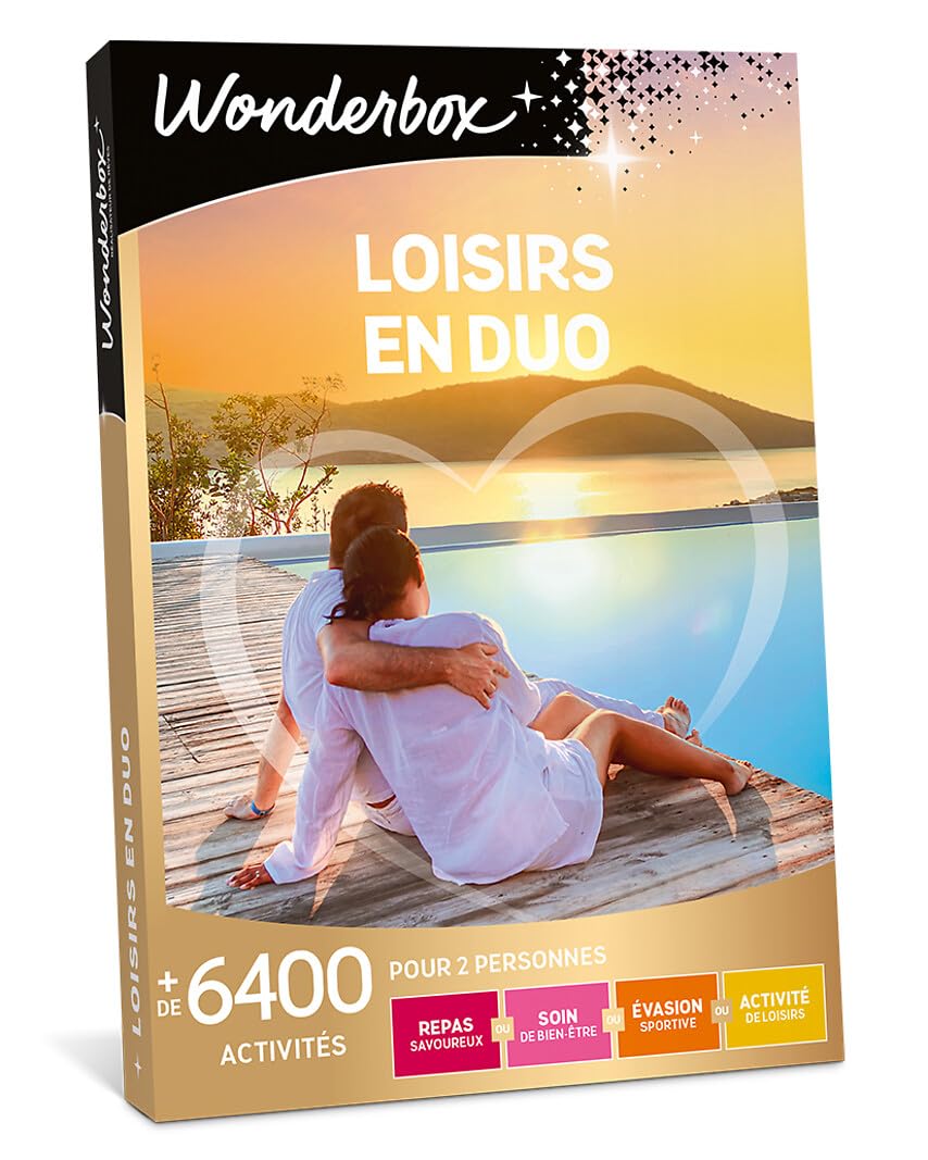 Wonderbox Coffrets multi-thèmes coffret cadeau 2 personnes activités