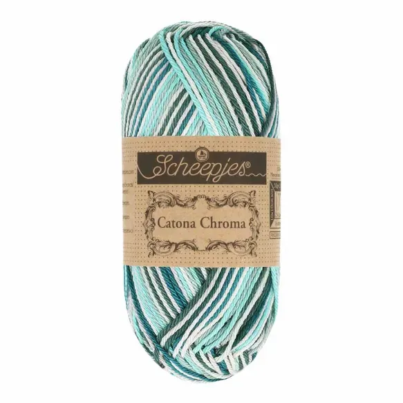 Scheepjes Catona Chroma 010 fil coton multicolore
