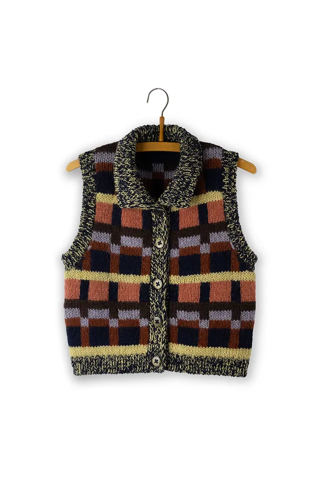 Isager Anni Vest kit tricot gilet