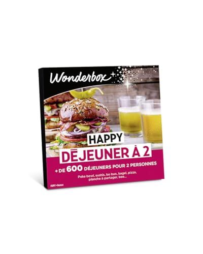 Wonderbox Happy Déjeuner à 2 coffret resto 2 pers.