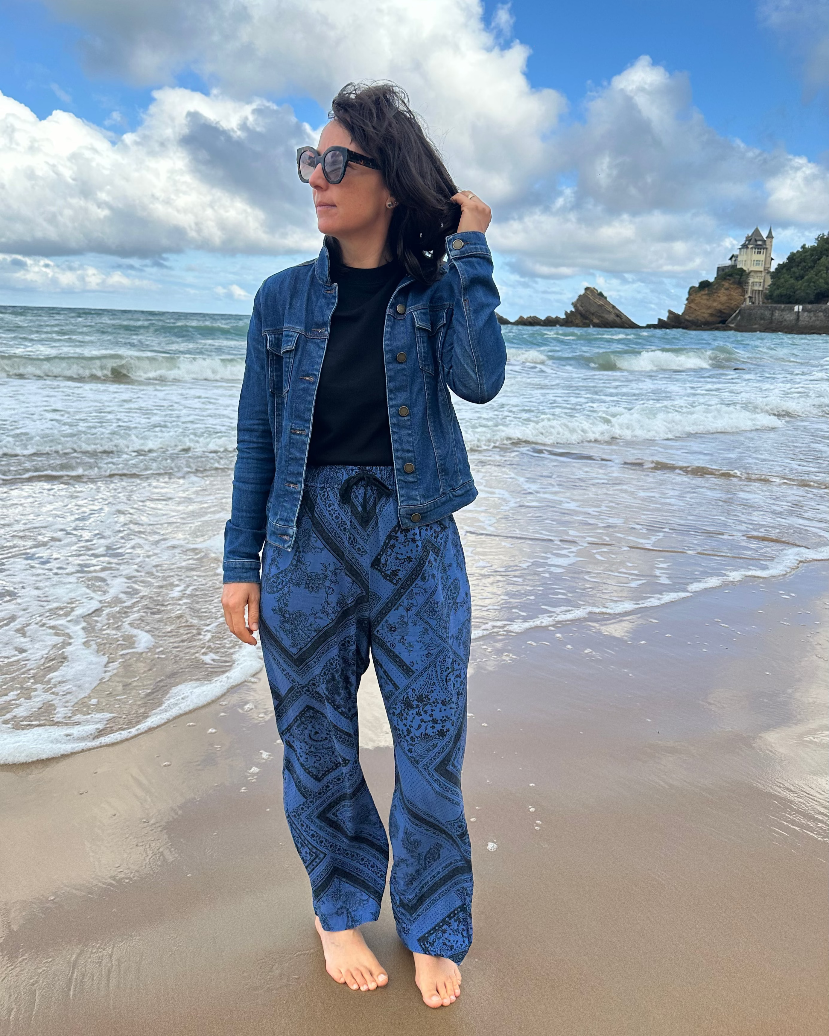 Laeti & Léa Sylvain patron pantalon femme PDF taille élastique