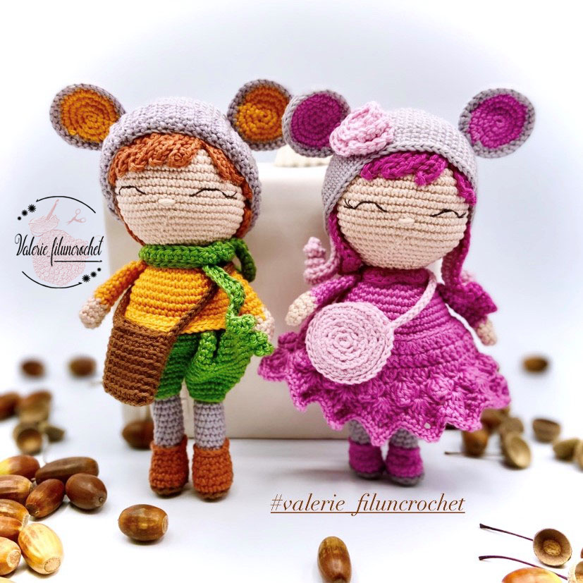 Valerie Fil un Crochet Les Tutoriels Charly patron souris des dents