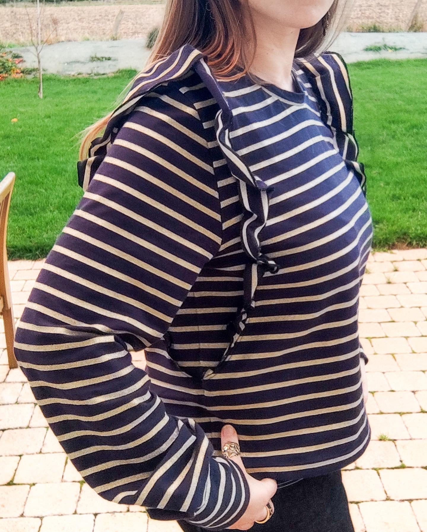 Laeti & Léa Monarque patron couture sweat XS-XXXL PDF