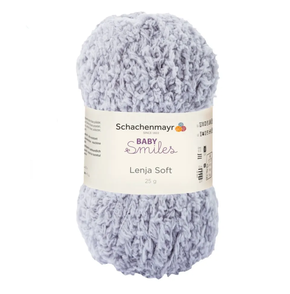 Schachenmayr fil doux Grau 01090 gris crochet