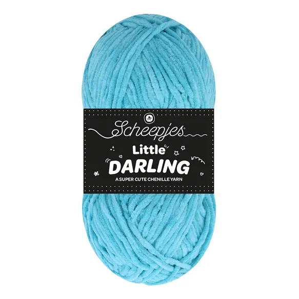 Scheepjes Little Darling 425 fil chenille - whale gris