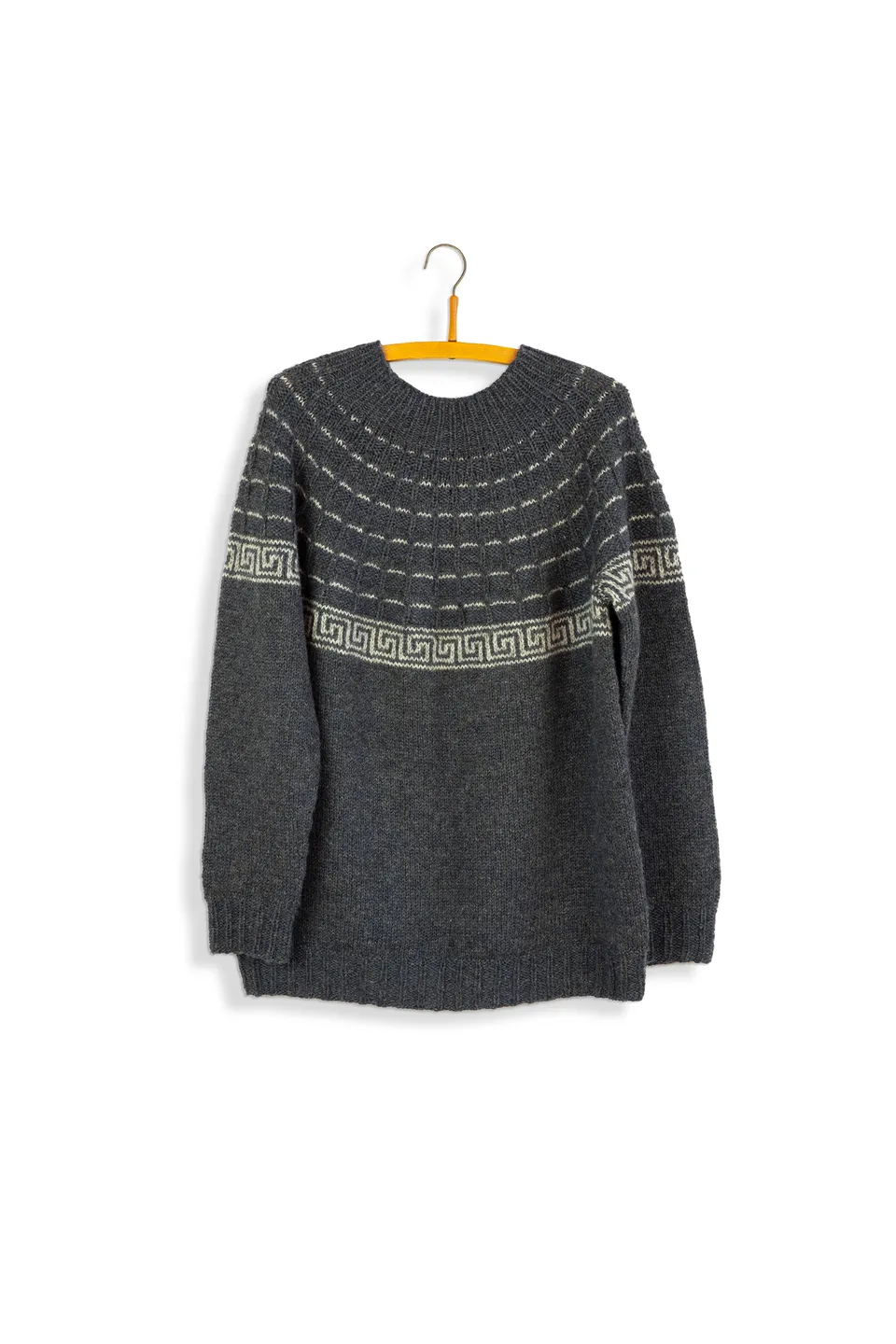 Isager Dæxel No 4 patron tricot pull laine