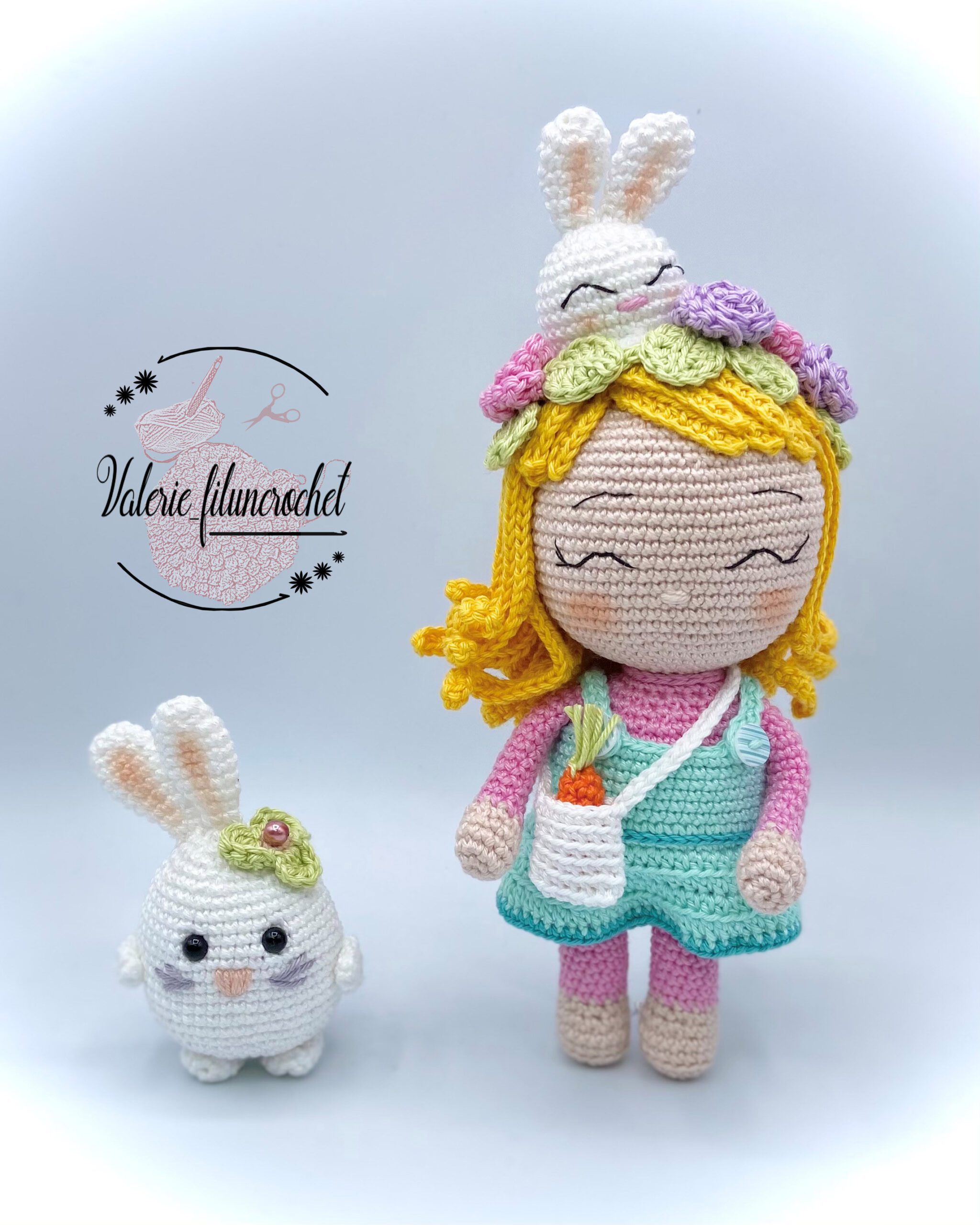 Valerie Fil Un Crochet Mélanie fête Pâques patron crochet PDF Pâques