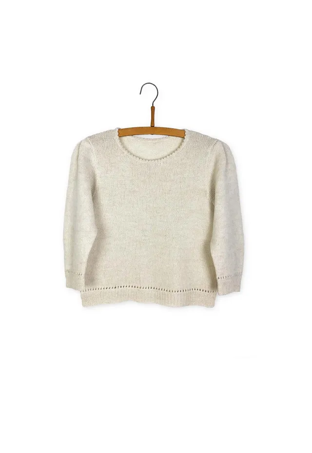 Isager Cherry patron tricot modèle femme papier