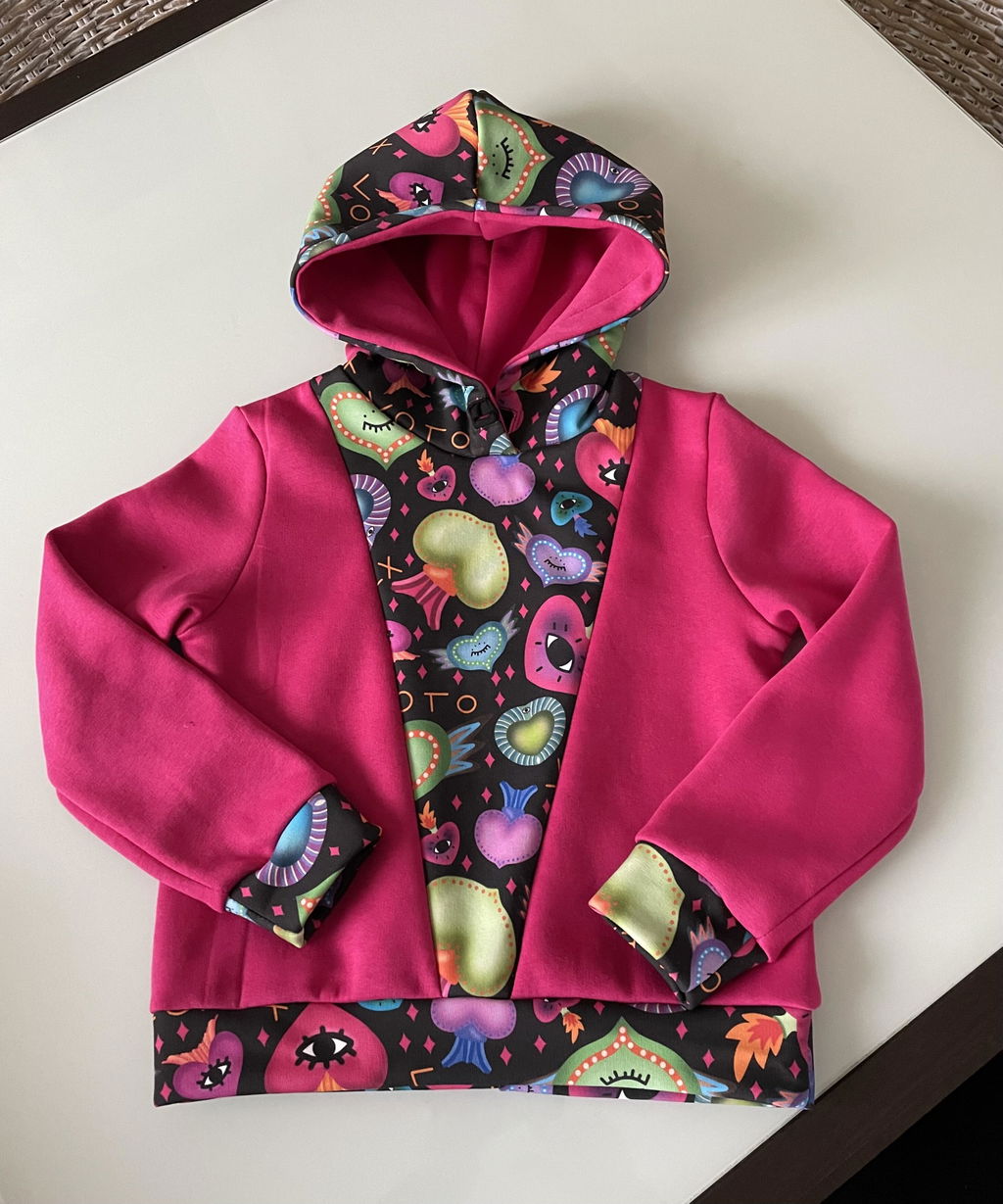 Laeti & Léa Mackaon patron sweat enfant 3-15 ans PDF DUO capuche