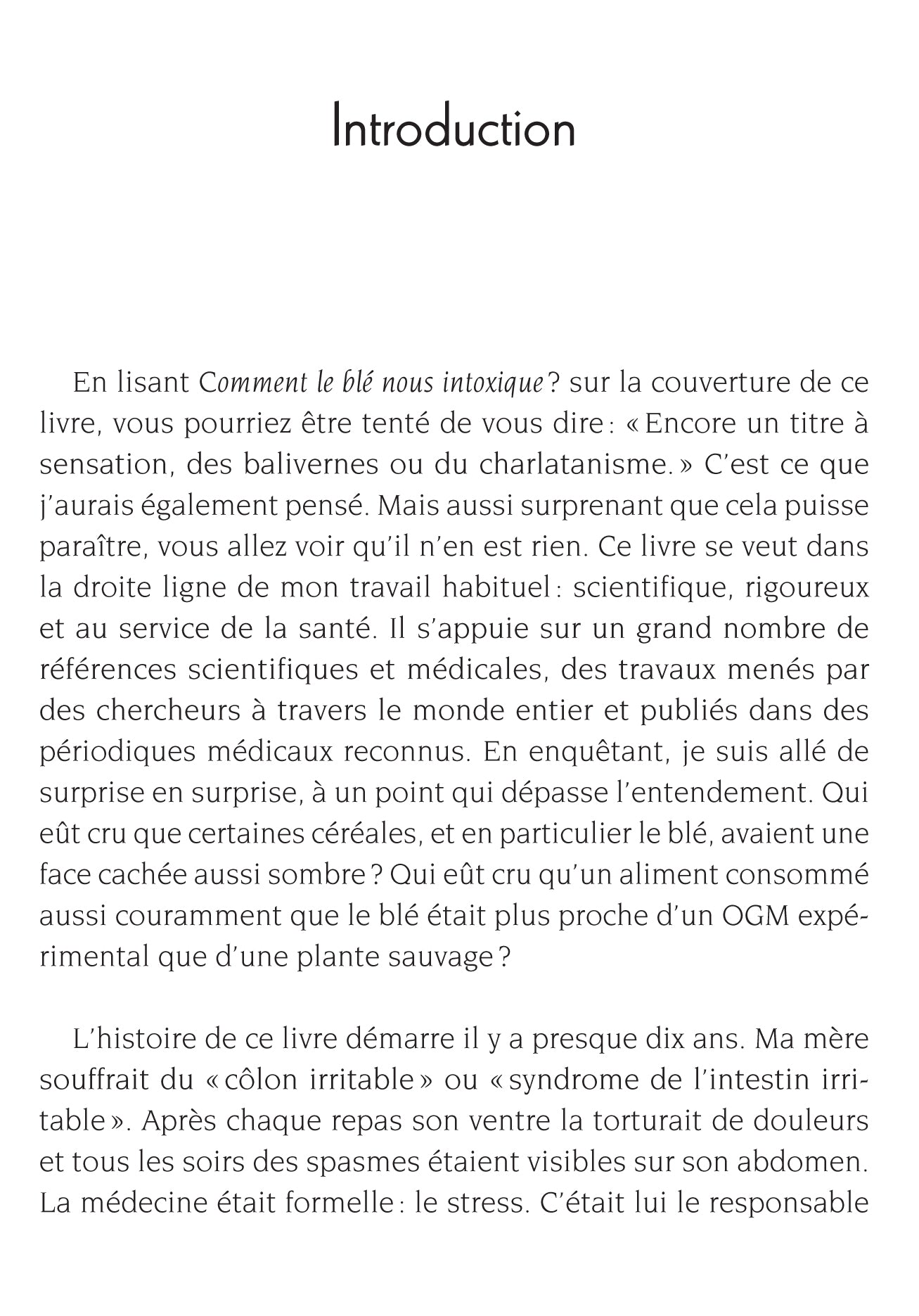 Souccar Gluten comment le blé moderne nous intoxique livre