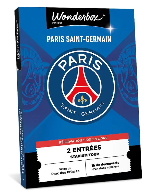 Wonderbox Connect PSG Stadium Tour coffret 2 pers