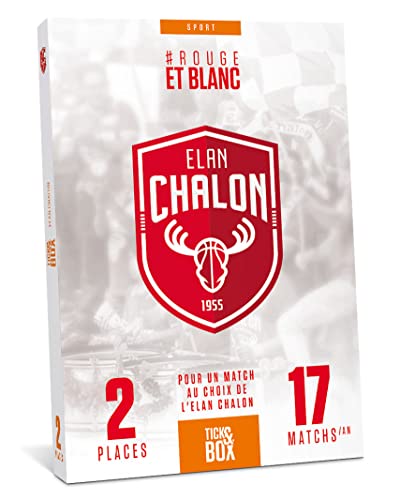 Tick&Box Élan Chalon coffret cadeau 2 places basket
