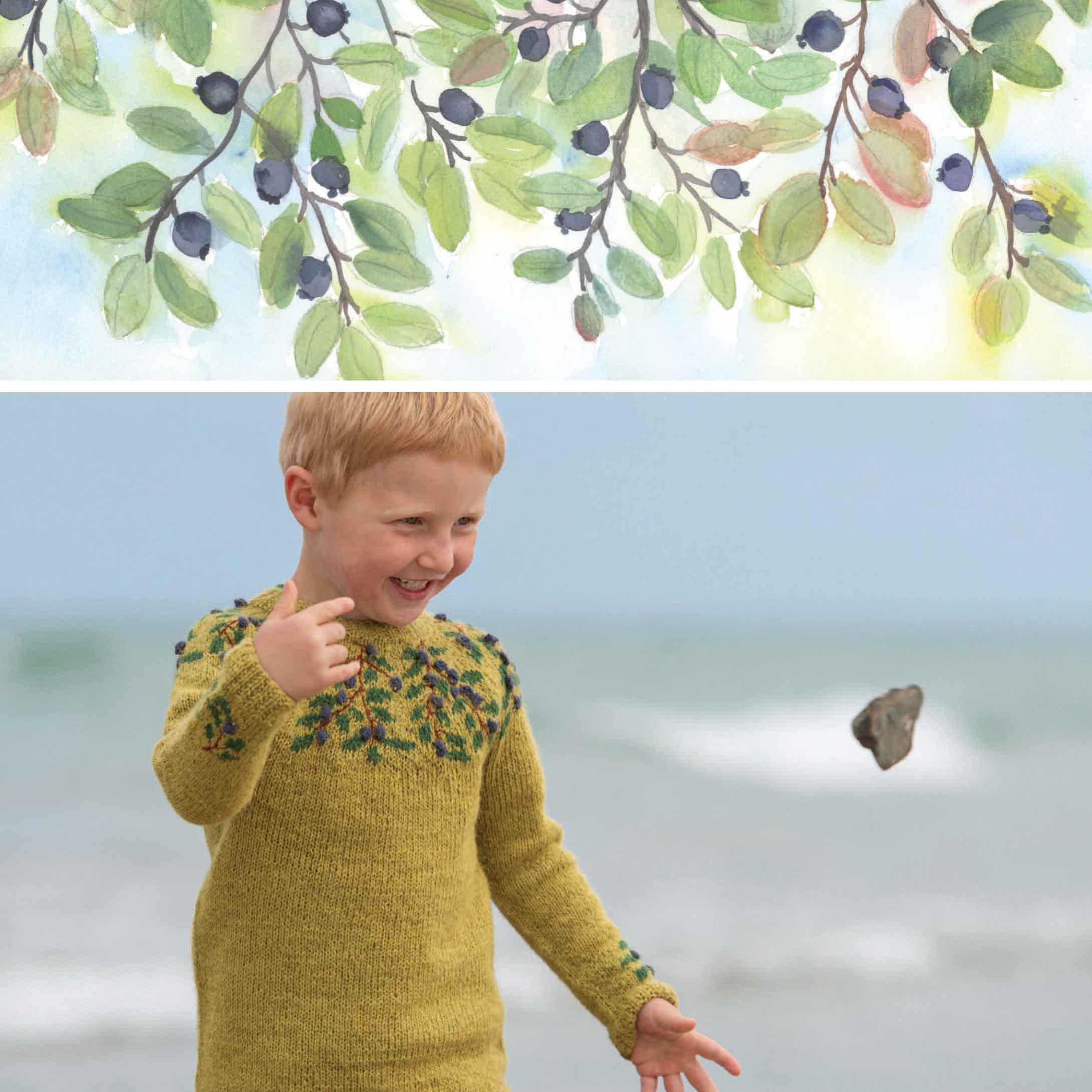 Isager Books Strejf af natur i strik livre tricot modèles laine