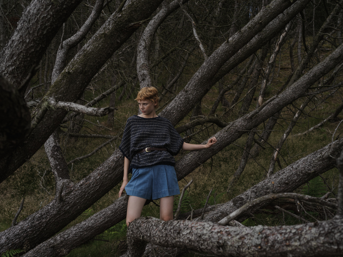 Isager Barbara top kit tricot top été