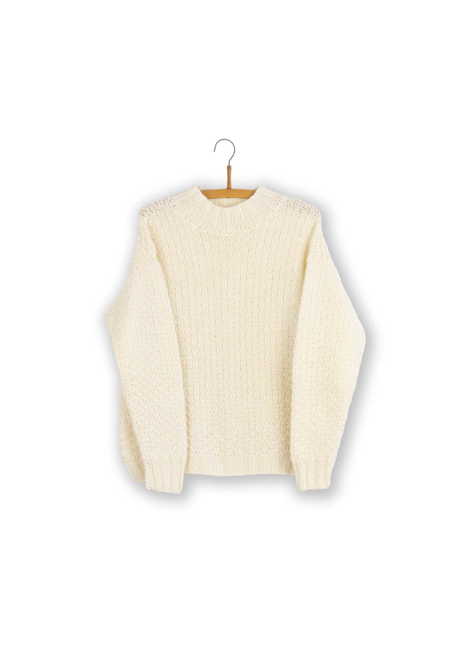 Isager Hvidsten kit pull Tversted mohair alpaga