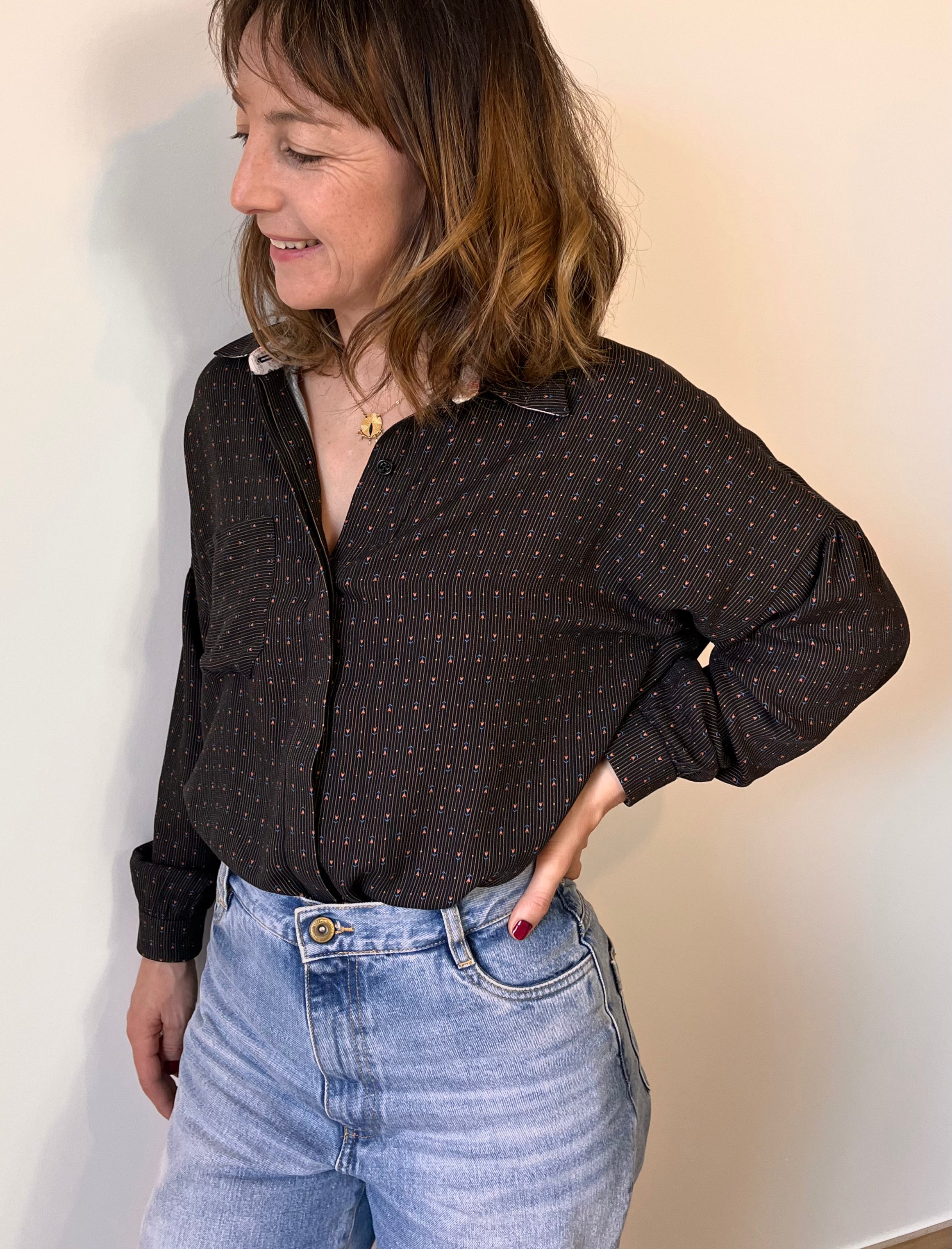 Laeti & Léa Lycène chemisier patron couture femme 34-50 PDF