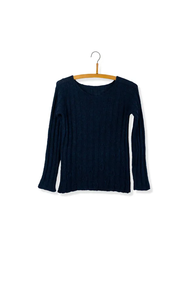 Isager På hæld kit tricot pull femme laine