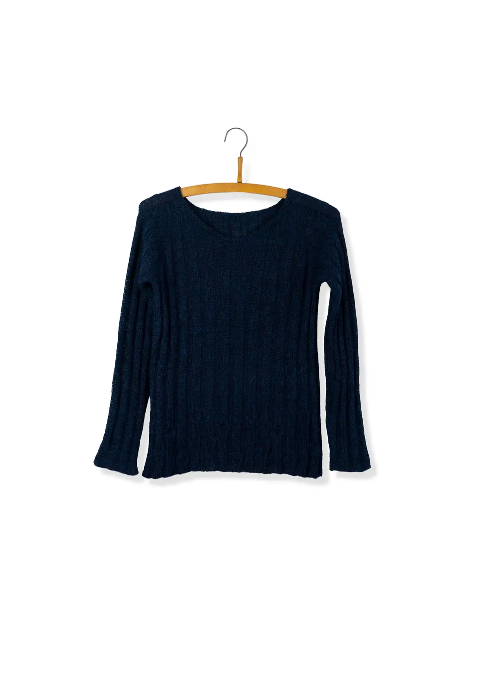 Isager På hæld kit tricot pull femme laine
