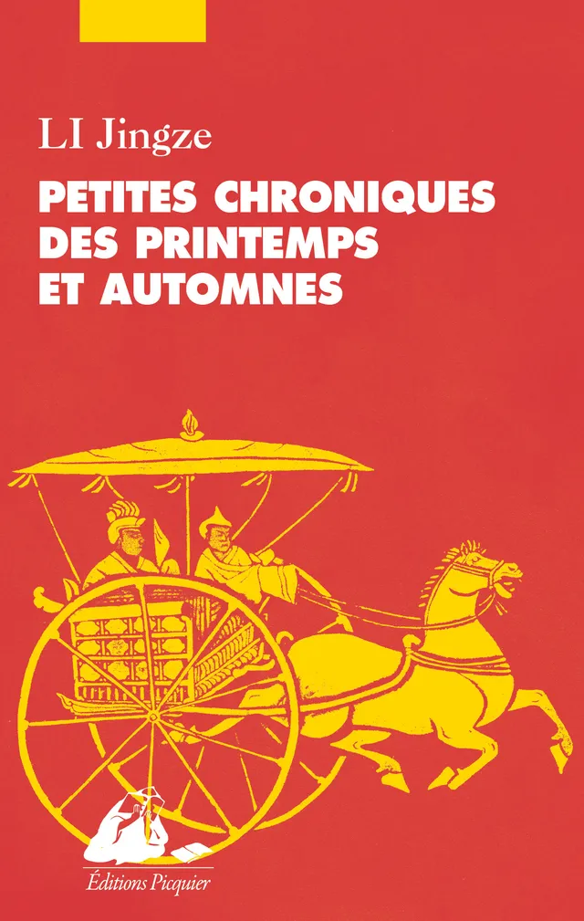 Éditions Picquier Romans Petites chroniques des Printemps roman