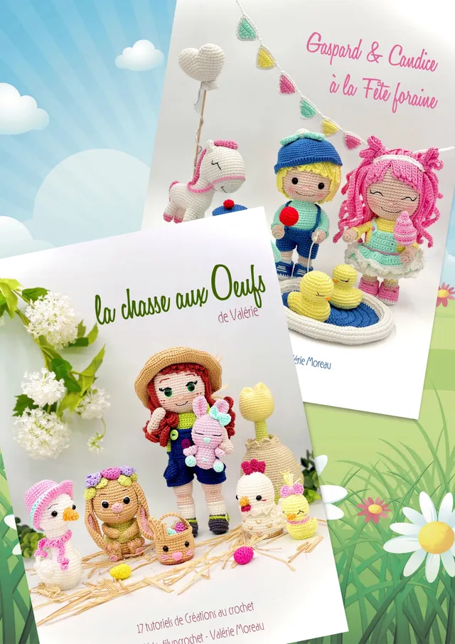 Valerie Fil un Crochet Combo livre fête foraine chasse œufs
