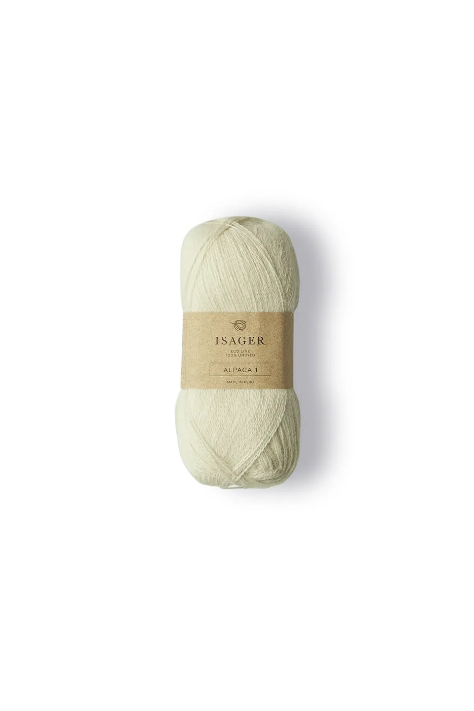 Isager Alpaca 1 fil alpaga lace 100g 800m pur