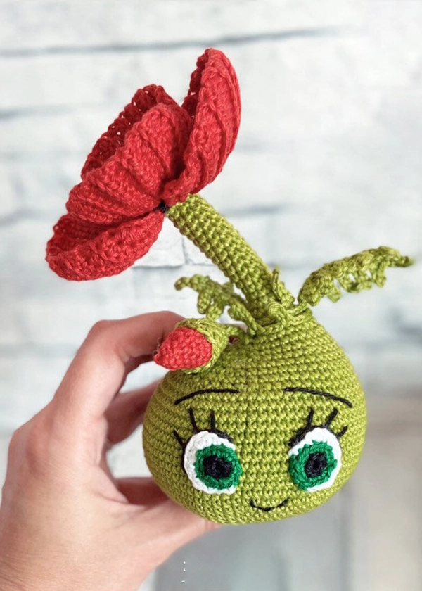 Valerie Fil un Crochet Supplément Lumi Poppy patron crochet