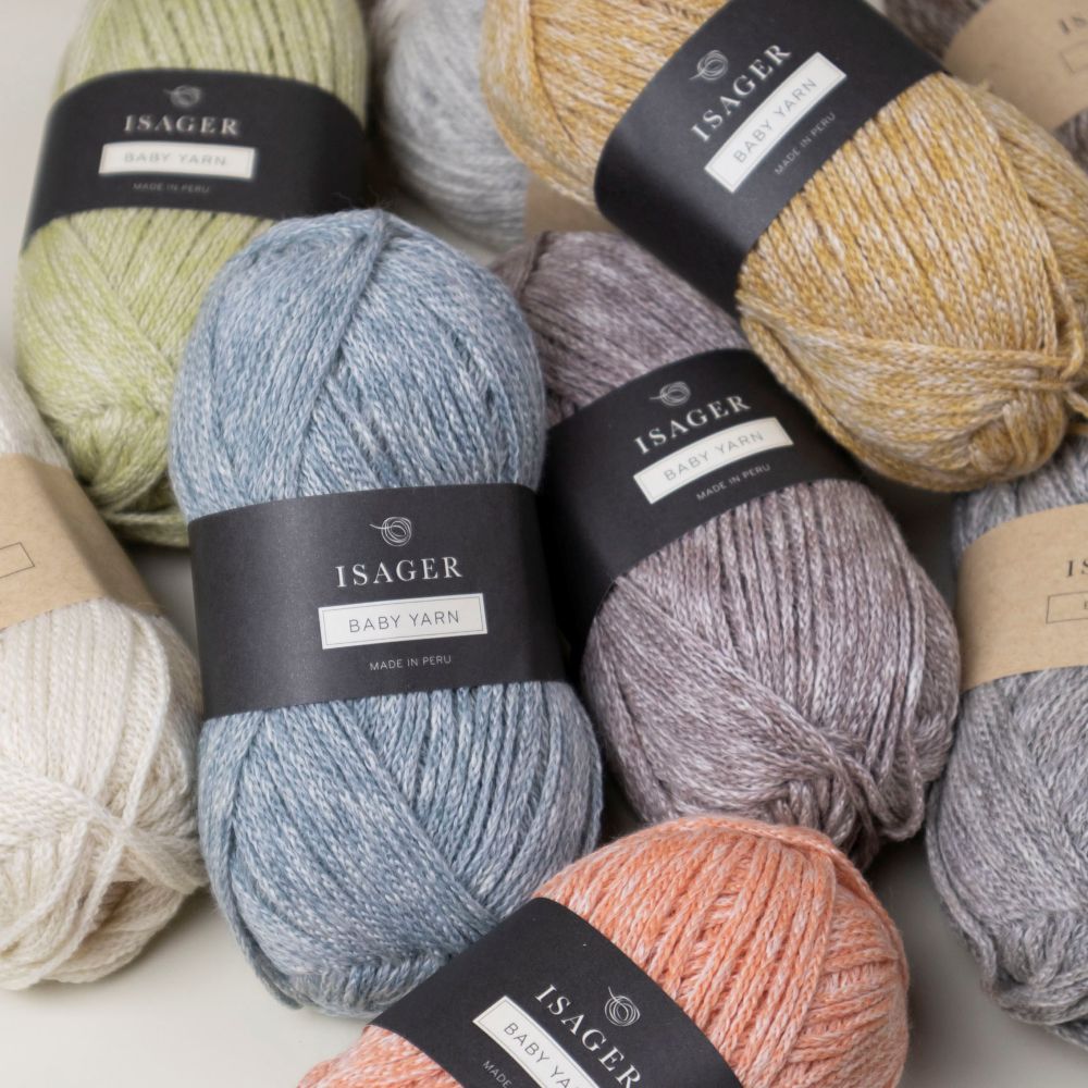 Isager Baby Yarn pelote laine à tricoter