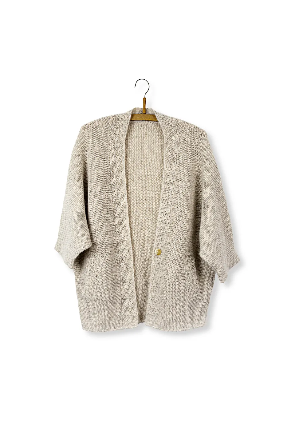 Isager Birch kit tricot laine pull femme