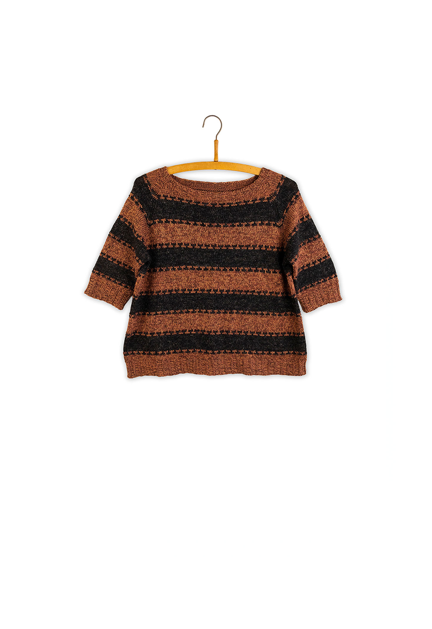 Isager Whale Tee kit tricot t-shirt