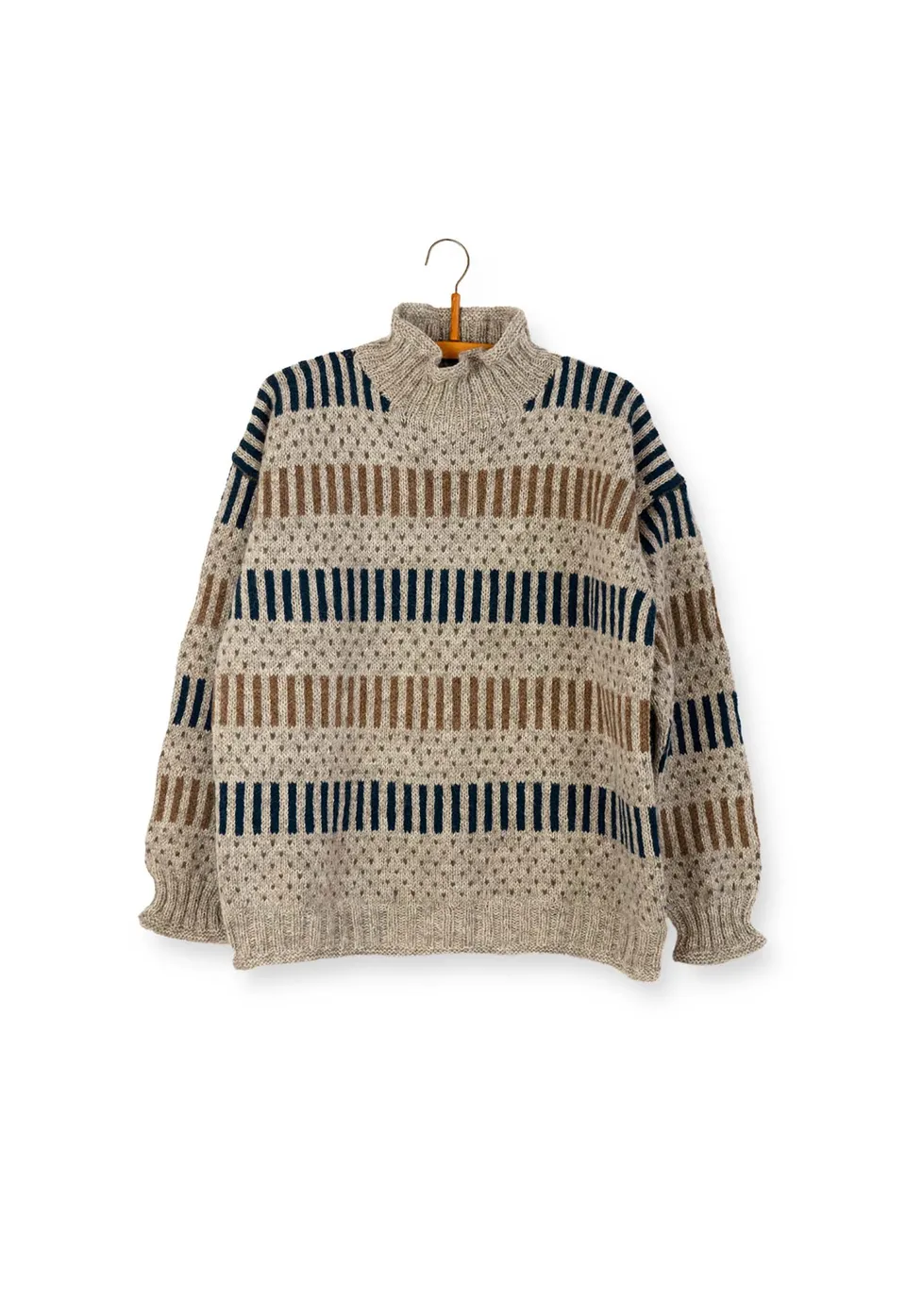 Isager Skagen sweater adults kit tricot pull laine