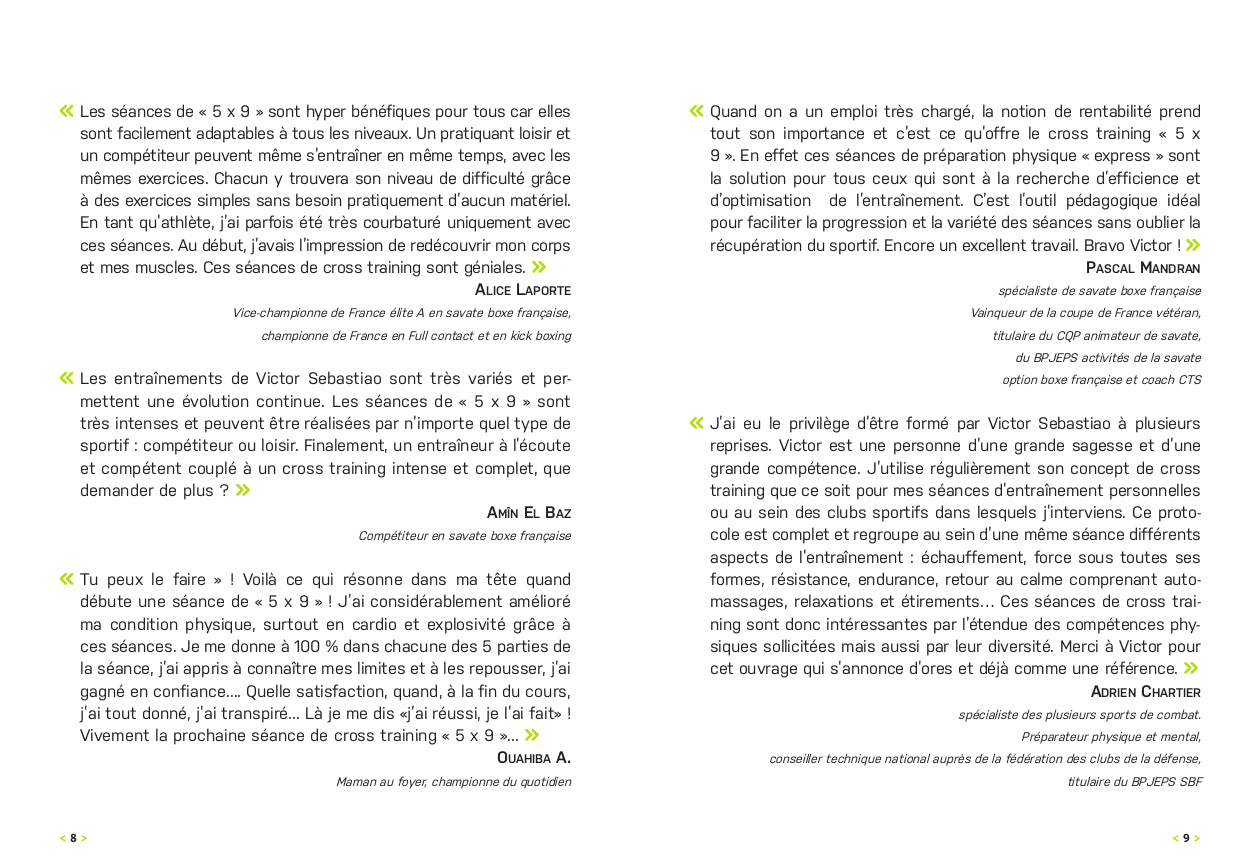 Souccar Coach Cross training sports combat livre broché