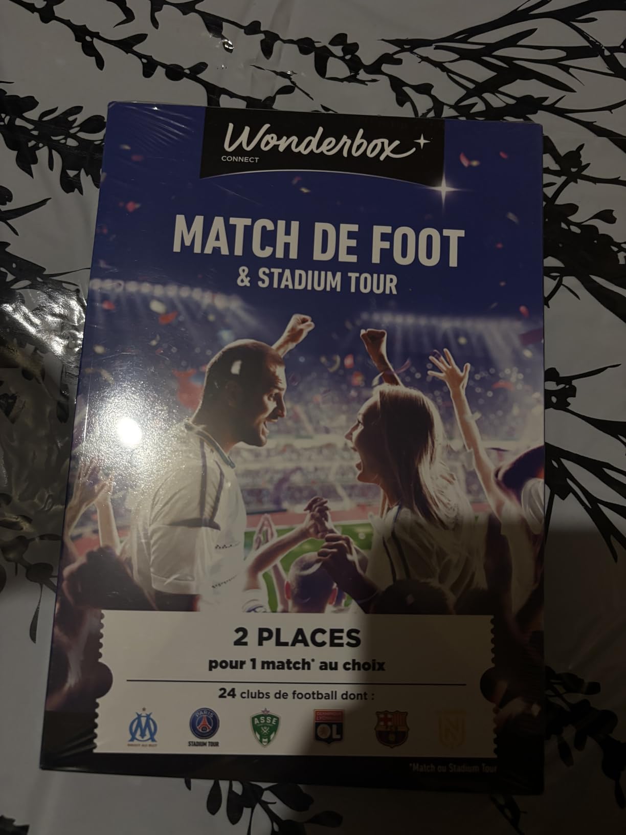 Wonderbox 100% Foot coffret cadeau match 2 pers Connect