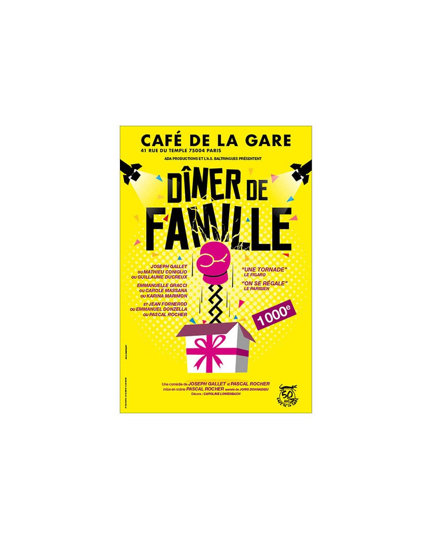 Cultur'In The City Humour coffret spectacle 4 places one-man-show