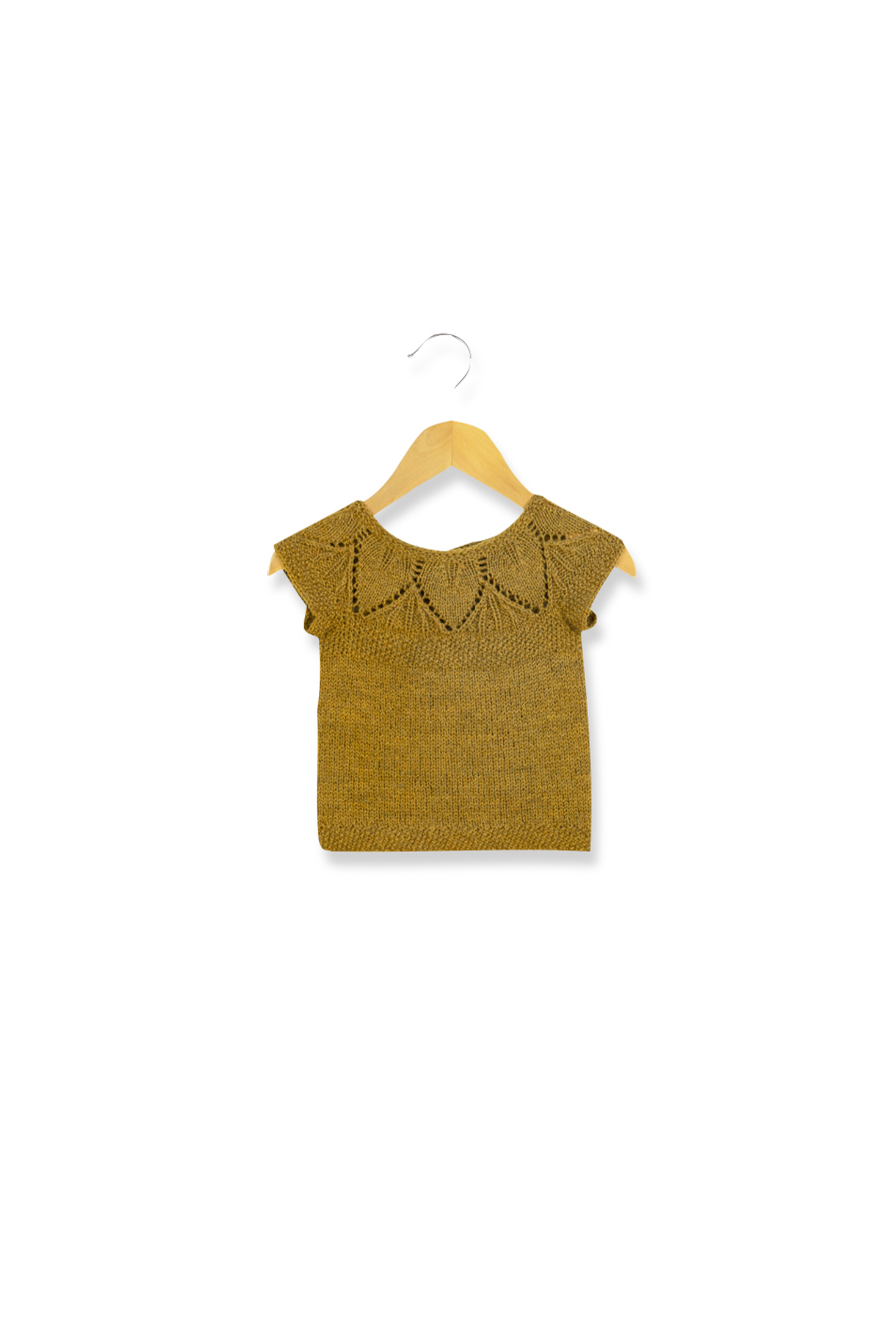 Isager Clara Vest kit tricot gilet laine