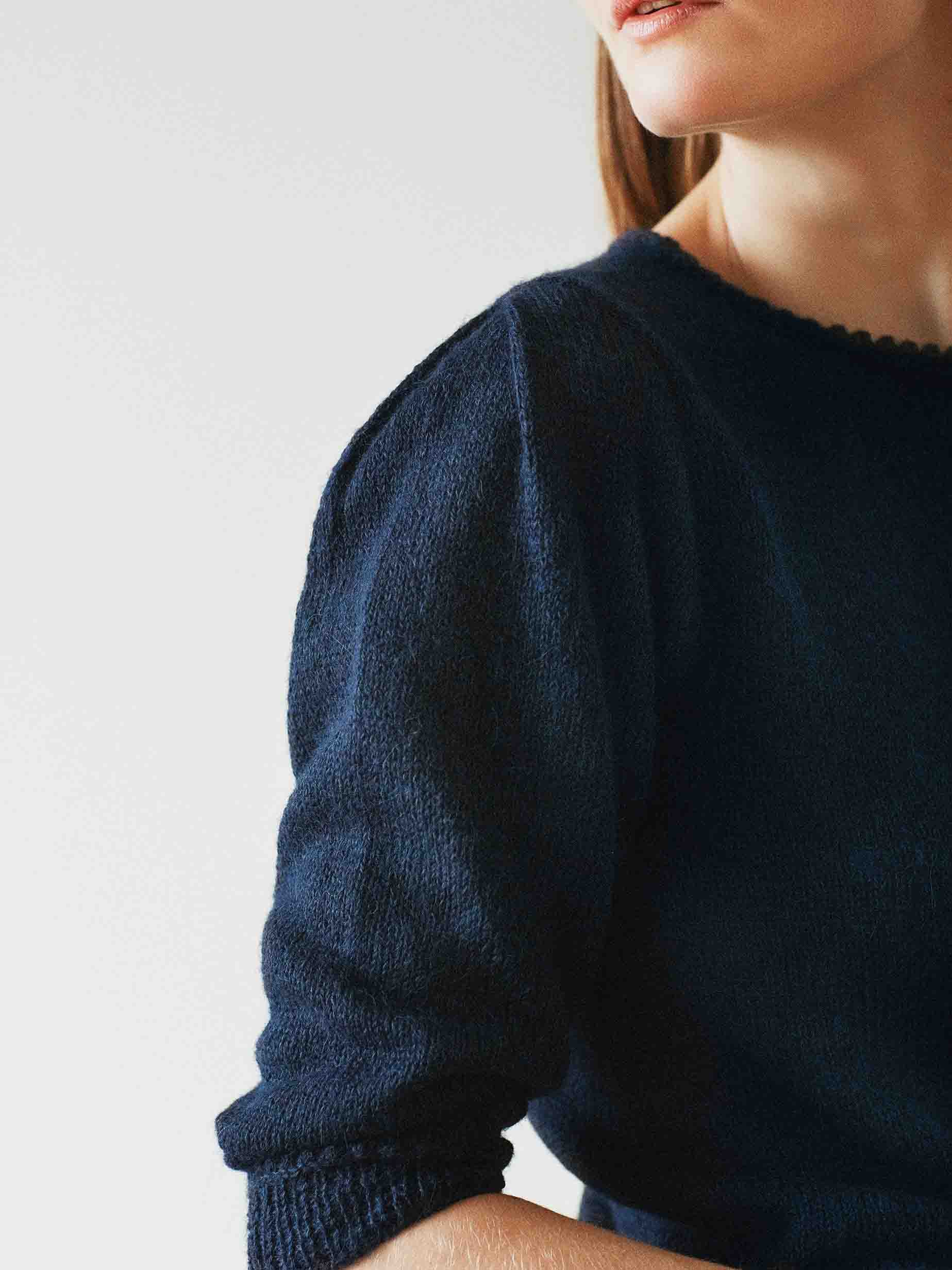 Isager Cherry Trio 1 Alpaca 1 kit tricot pull