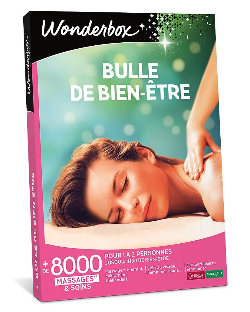 Wonderbox Beauté & bien-être Bulle de Bien-Être coffret 1-2 pers