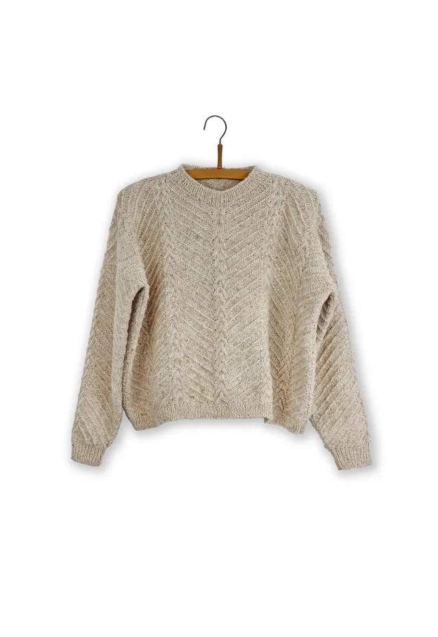 Isager Patterns Horseshoe opskrift patron tricot