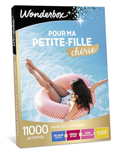 Wonderbox Ma Petite-Fille Chérie coffret cadeau multi-activités 1-2 pers