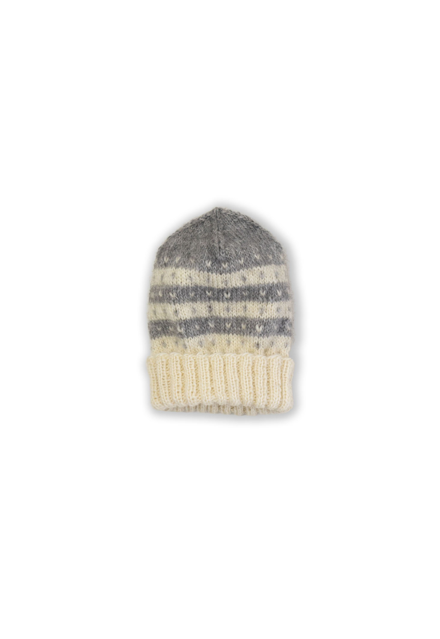 Isager Holgers Hue Tverstedgarn kit bonnet enfant