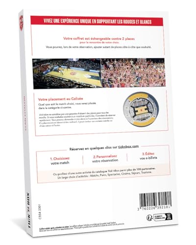 Tick&Box Élan Chalon coffret cadeau 2 places basket