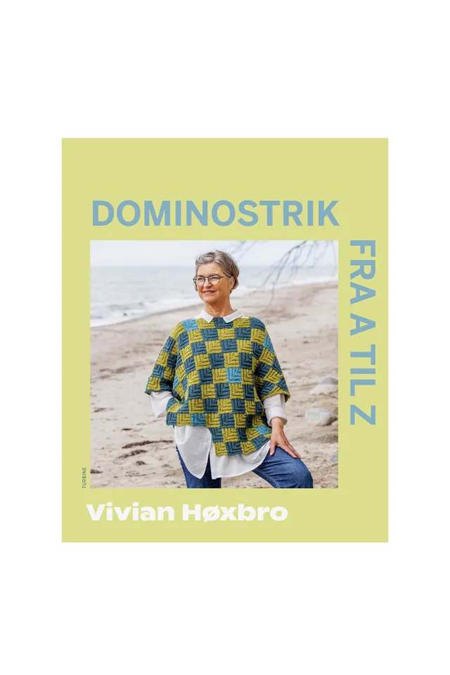 Isager Books Dominostrik fra A til Z livre tricot domino